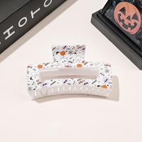 Pinces à cheveux griffes , plastique, fait à la main, Halloween Design & différentes couleurs et motifs pour le choix & pour femme, 85mm, Vendu par PC