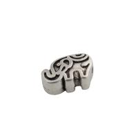 Perles animaux en alliage de zinc, éléphant, bijoux de mode & DIY Environ 2mm, Vendu par PC[