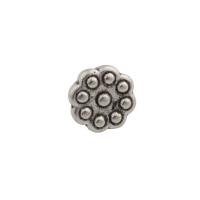 Perles intercalaires en alliage de zinc, de lotus la graine, bijoux de mode & DIY Environ 2mm, Vendu par PC