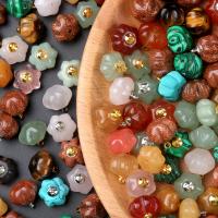 Joyas de piedras preciosas colgante, Calabaza, Bricolaje & diferentes materiales para la opción, más colores para la opción, 12x8mm, Vendido por UD