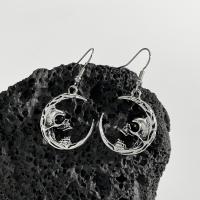 Zinc Alloy Drop Earring, plated, Halloween Design & fashion jewelry & for woman, original color 