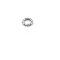 Machine Cut Stainless Steel Closed Jump Ring, 304 Stainless Steel, with 316 Stainless Steel, DIY 