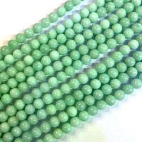 perle en jadéite , jade, Rond, poli, DIY & normes différentes pour le choix Environ 38 cm, Vendu par brin