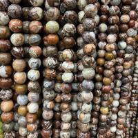 Jaspis Kambaba Perlen, Kambaba Jaspis, rund, poliert, DIY & verschiedene Größen vorhanden, Länge:ca. 38 cm, verkauft von Strang