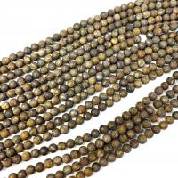 Perles de pierre gemme unique, Rubber Stone, Rond, poli, DIY & normes différentes pour le choix Environ 38 cm, Vendu par brin