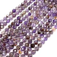 Perles en Quartz de fantôme, Purple-Phantom-Quartz, poli, DIY & facettes, 10mm Environ 38 cm Vendu par brin