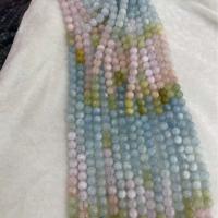Morganit Perlen, rund, DIY & verschiedene Größen vorhanden, gemischte Farben, Länge:ca. 38 cm, verkauft von Strang