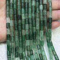 Mix Color Quartz Beads, Strawberry Quartz, Column, DIY, green Approx 38 cm 