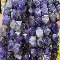 Natural Amethyst Beads, Nuggets, DIY & faceted, purple Approx 38 cm 