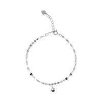 Sterling Silver Bracelets, 925 Sterling Silver, plated, fashion jewelry & for woman Approx 15-19 cm 