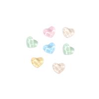 Fashion Resin Cabochons, Heart, DIY Approx [