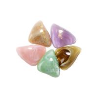 Imitation Gemstone Resin Cabochon, Triangle, injection moulding, DIY Approx 