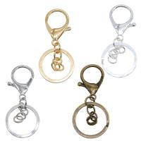 Zinc Alloy Key Chain Jewelry, plated, DIY Approx 