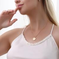 Ожерелье ручной латунные, Латунь, ювелирные изделия моды, продается PC