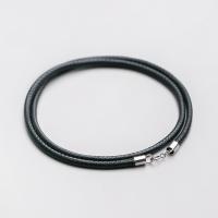 PU Leather Cord Necklace, fashion jewelry 