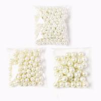 АБС-пластик перлы, шарики, ABS пластик жемчужина, DIY & разный размер для выбора, 100ПК/сумка, продается сумка