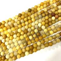 Einzelne Edelstein Perlen, Aventurin, rund, poliert, DIY & verschiedene Größen vorhanden, orange, Länge:ca. 38 cm, verkauft von Strang