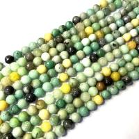 Perles de pierre gemme unique, jade, Rond, poli, DIY & normes différentes pour le choix & facettes Environ 38 cm, Vendu par brin