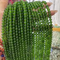 Perles de Pierre jade, Pierre de jaspe, Rond, DIY & normes différentes pour le choix, vert Environ 38 cm, Vendu par brin