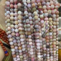 Globules de protéine, opale rose, Rond, DIY & normes différentes pour le choix, couleurs mélangées Environ 38 cm, Vendu par brin