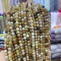 Opal Beads, Yellow Opal, Round, DIY mixed colors Approx 38 cm 