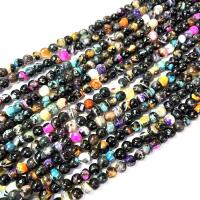 Perles agates, Agate, Rond, poli, DIY & normes différentes pour le choix, plus de couleurs à choisir Environ 38 cm, Vendu par brin