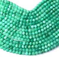 Single Gemstone Beads, Jade, Round, DIY Approx 38 cm 