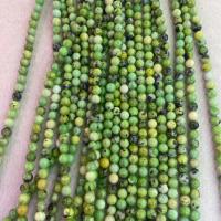 Australien-Chrysopras Perle, Australien Jade, rund, DIY & verschiedene Größen vorhanden, grün, Länge:ca. 38 cm, verkauft von Strang