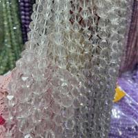 Natural Clear Quartz Beads, Polygon, DIY & faceted, clear Approx 38 cm 