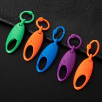 Porte-clés acrylique, Portable & DIY, plus de couleurs à choisir, 85mm, Vendu par PC