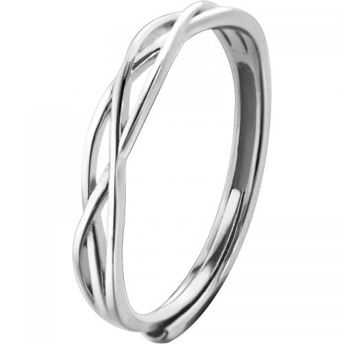 Sterling Silver Finger Ring, 925 Sterling Silver, fashion jewelry & for woman & hollow 
