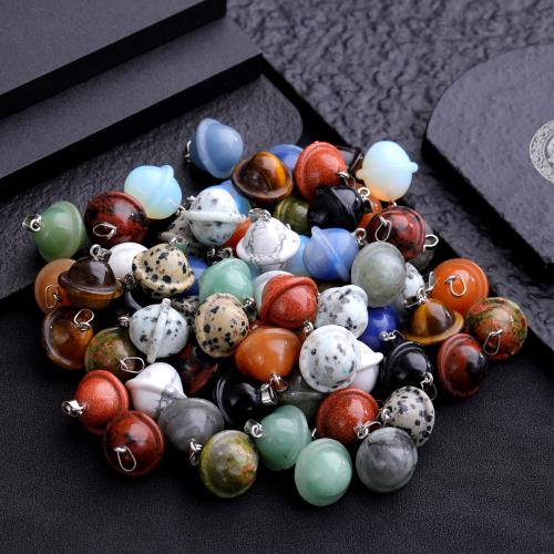 Joyas de piedras preciosas colgante, con fundición, Bricolaje, color mixto, 18x21mm, 10PCs/Bolsa, Vendido por Bolsa