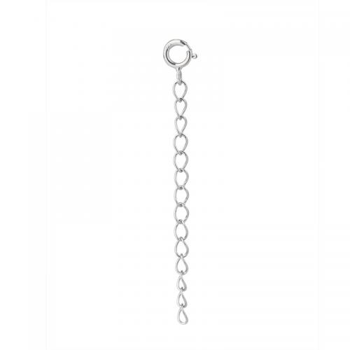 Sterling Silver Extender Chain, 925 Sterling Silver, plated, DIY [