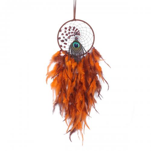 Fashion Dream Catcher, Feather, with Rattan & Nylon & Iron, handmade, for home and office 500mm 