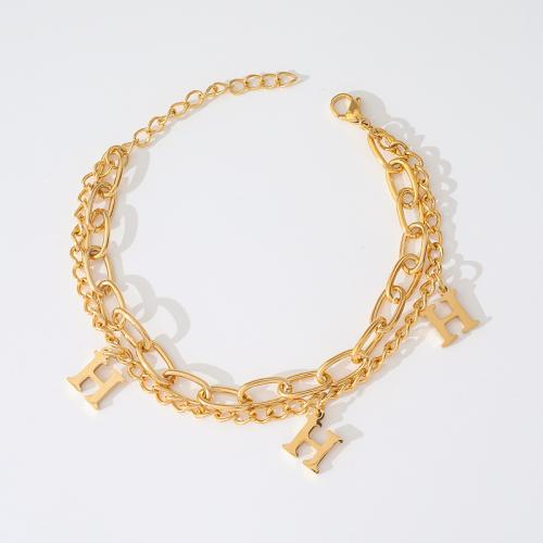 Halskette, 304 Edelstahl, mit Verlängerungskettchen von 5CM, plattiert, verschiedene Stile für Wahl & für Frau, goldfarben, Länge:ca. 20 cm, verkauft von PC