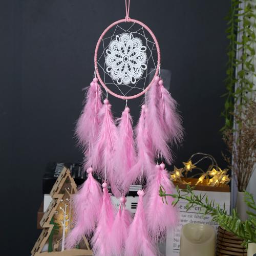 Fashion Dream Catcher, Feather, with Nylon & Iron, handmade, for home and office 550mm 