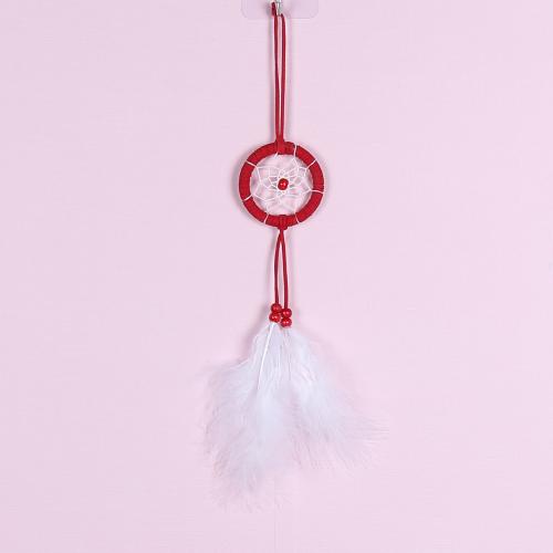 Fashion Dream Catcher, Feather, with Rattan & Nylon & Iron, handmade, for home and office 330mm 