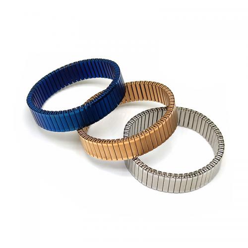 Titanium Steel Bracelet & Bangle, fashion jewelry & Unisex Inner Approx 55mm 