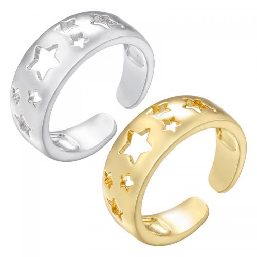 Brass Finger Ring, fashion jewelry & for woman & hollow 