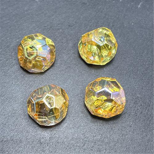 Transparent Acrylic Beads, DIY & faceted 16mm, Approx 