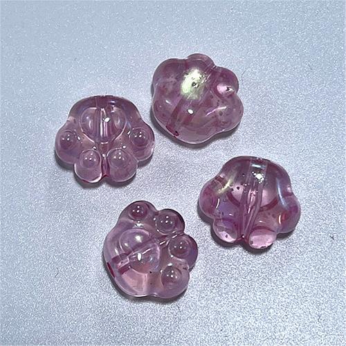 Perles acryliques plaquée, Acrylique, Griffe, Placage UV, DIY & lumineux, plus de couleurs à choisir Environ 2.83mm, Environ Vendu par sac