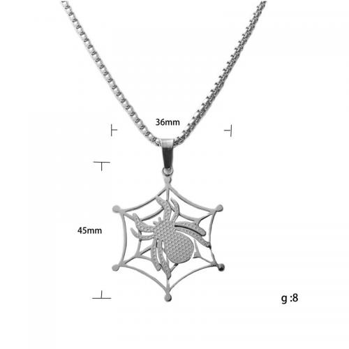 Stainless Steel Jewelry Necklace, 304 Stainless Steel, polished, Unisex Approx 60 cm 