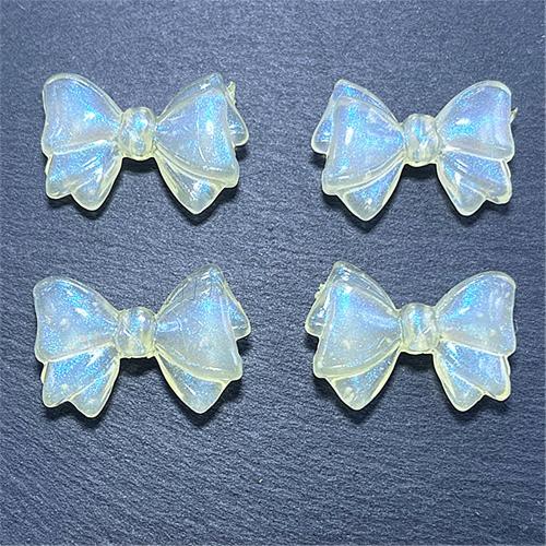 Perles Miracle acryliques, Acrylique, Noeud papillon, DIY, plus de couleurs à choisir Environ 2.07mm, Environ Vendu par sac