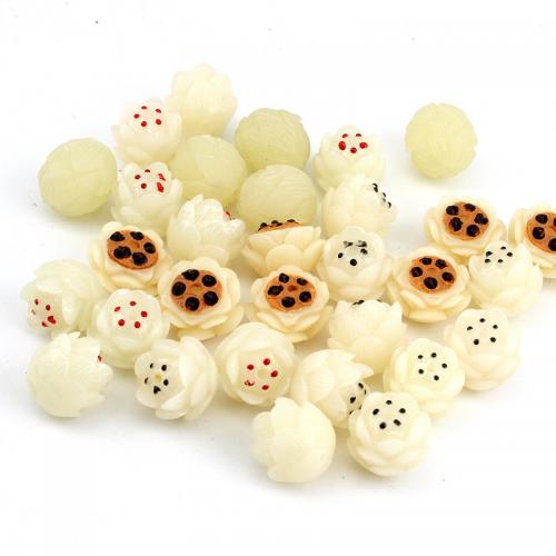 Blume Harz Perlen, DIY & verschiedene Stile für Wahl, keine, 100PCs/Tasche, verkauft von Tasche