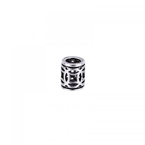 Sterling Silver Spacer Beads, 925 Sterling Silver, Ancient Chinese Coin, DIY & hollow Approx 3.2mm 