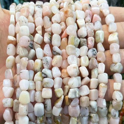 Opal Beads, Pink Opal, Nuggets, DIY, mixed colors Approx 38 cm 