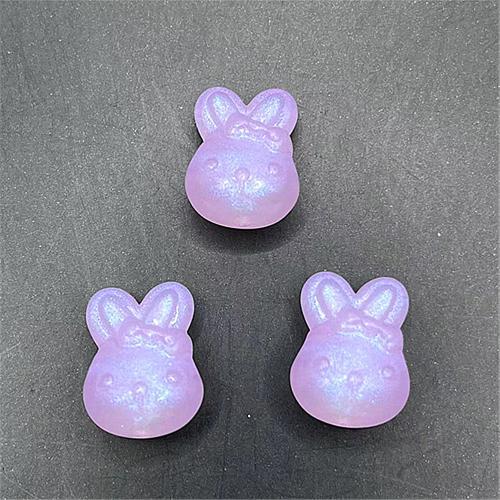 Miracle Acrylic Beads, Rabbit, DIY & luminated Approx 2mm, Approx 