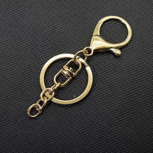 Zinc Alloy Key Chain Jewelry, plated, DIY 