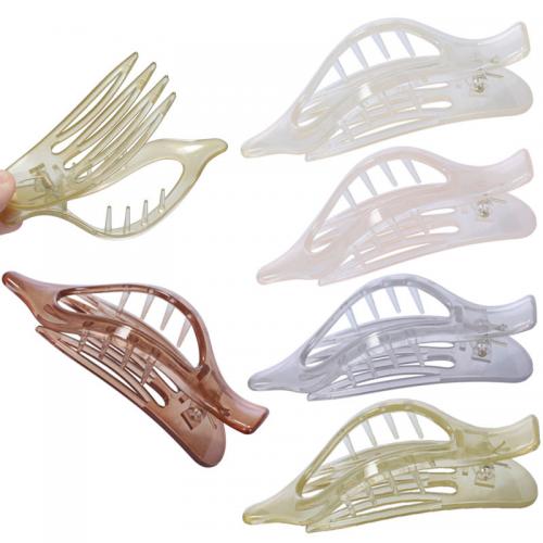 Hair Claw Clips, PC Plastic, stoving varnish & for woman 