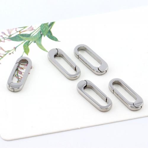 316 Stainless Steel Snap Clasp, DIY, original color 